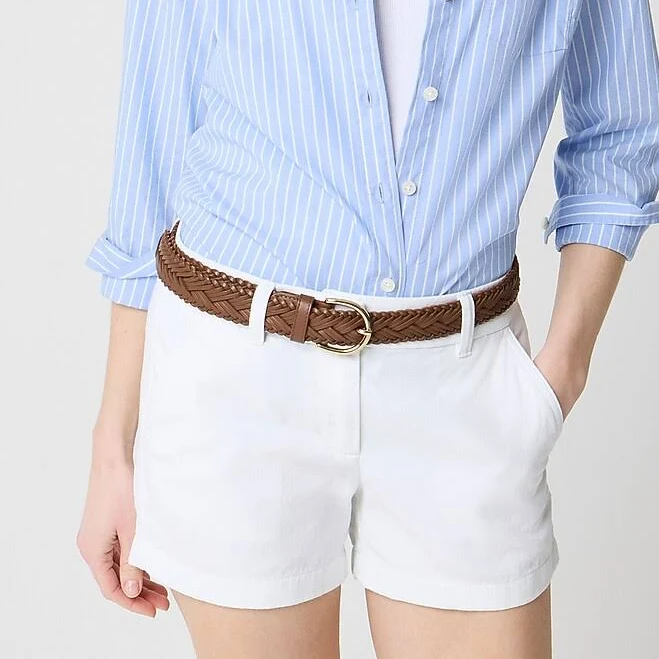 bottom J.Crew Women's 3.5" Classic Chino Short J.Crew Factory $29.95