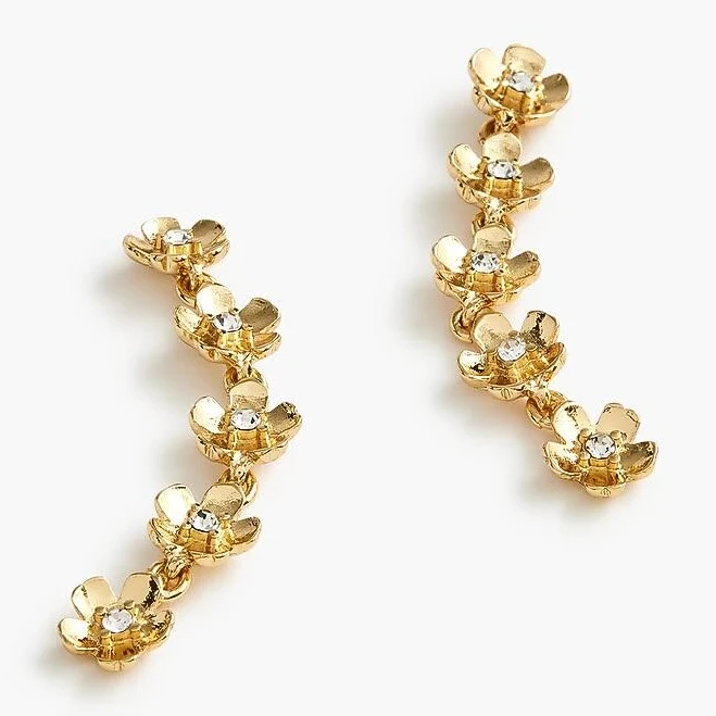 accessory J.Crew Women's Floral Drop Earrings J.Crew Factory $24.99