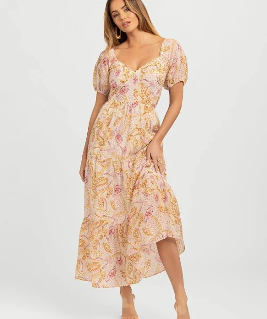 dress Jessica Simpson Emmory Tiered Maxi Dress Walmart $26.95