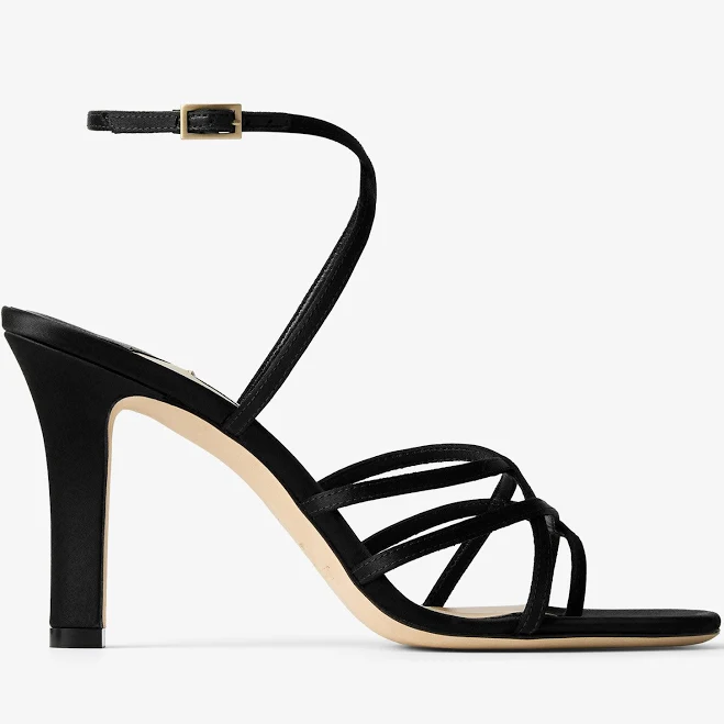 shoes Jimmy Choo Strappy Satin Women Sandals Jimmy Choo $895