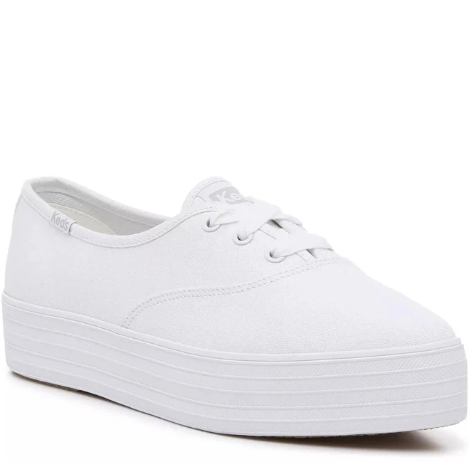 shoes Keds Women's Point Lace-Up Platform Sneakers DSW $34.99