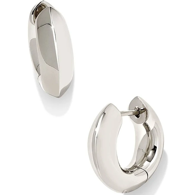 accessory Kendra Scott Mikki Metal Huggie Earrings Kendra Scott $55