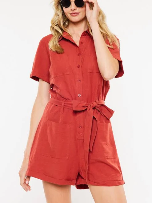 jumpsuit Kenya Linen Jumpsuit Official Kancan USA $70.5