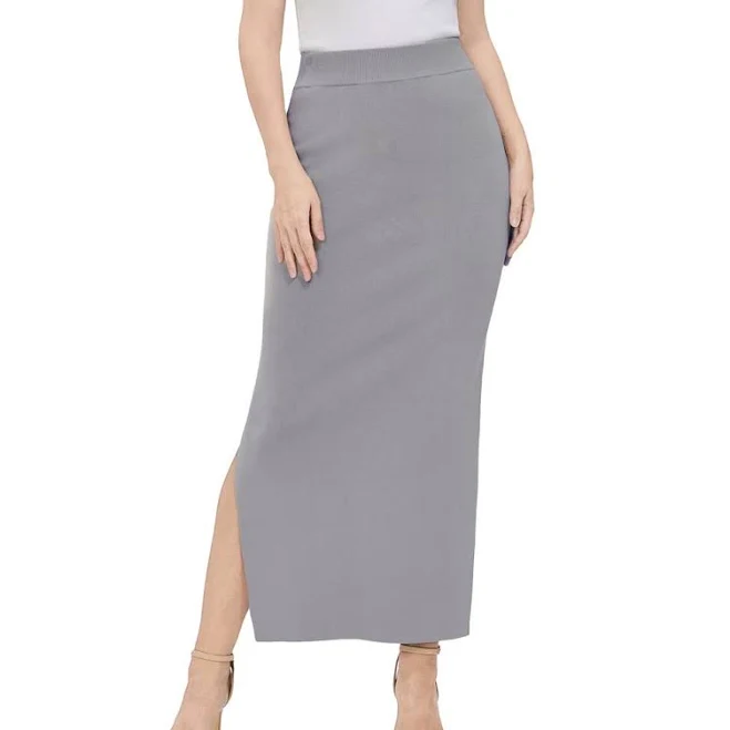 maxi skirt Kimi & Kai Women's Side Slit Knit Maxi Skirt Nordstrom $78