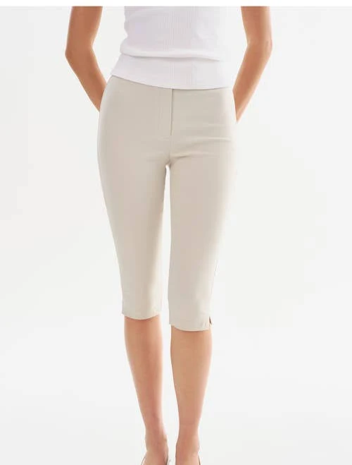pants Lamarque Women's Celine Stretch Twill Capri Nordstrom $148