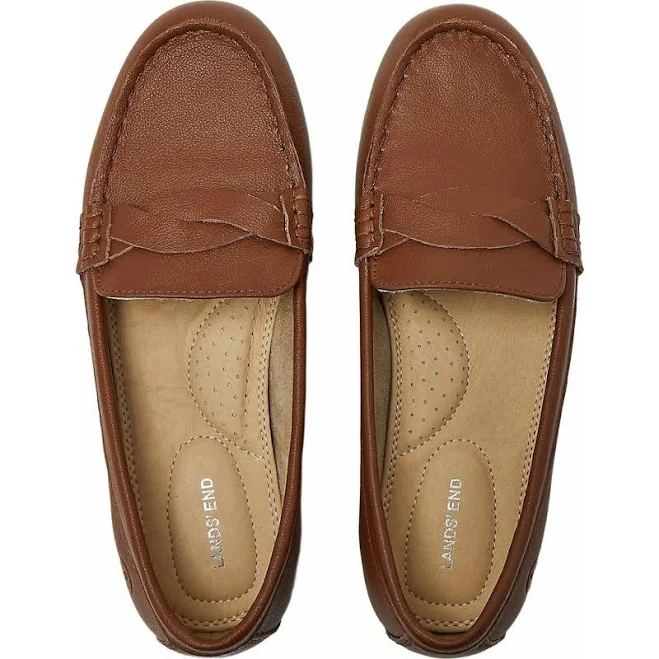 shoes Lands' End Women's Comfort Slip On Leather Loafers Nordstrom $90.97
