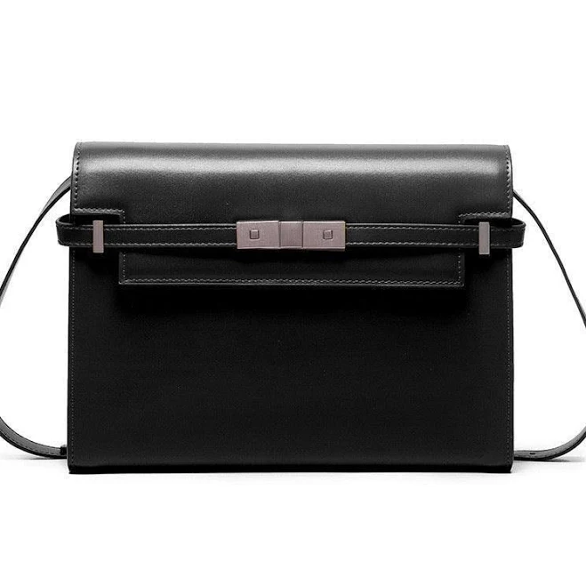 bag Leather Minimal Box Crossbody Bag Alexel Crafts $127.18