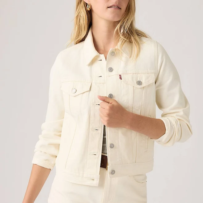 outerwear Levi's Original Trucker Jacket - Women's - White L Levi's $110