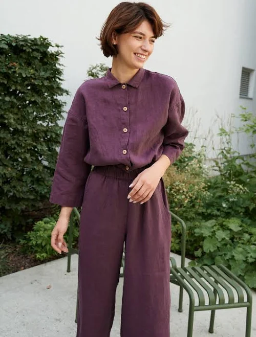 jumpsuit Linen Jumpsuit UAB Linenfox $123.02