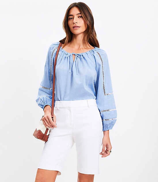 shorts Loft Women's Riviera Doubleweave Bermuda Shorts LOFT $20.2