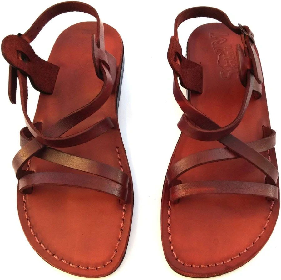 shoes London Leather Roman Style Strappy Sandals Etsy - Sandalimshop $81