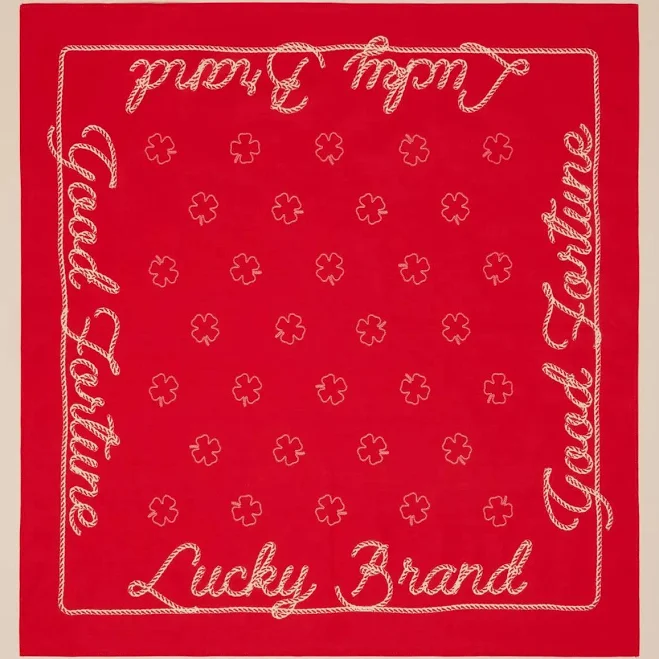 accessory Lucky Brand Women's Lucky Clover Bandana Lucky Brand $17.25