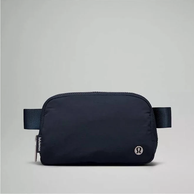 bag lululemon Everywhere Belt Bag in True Navy Blue with Silver Zipper eBay - vinthai00 $100