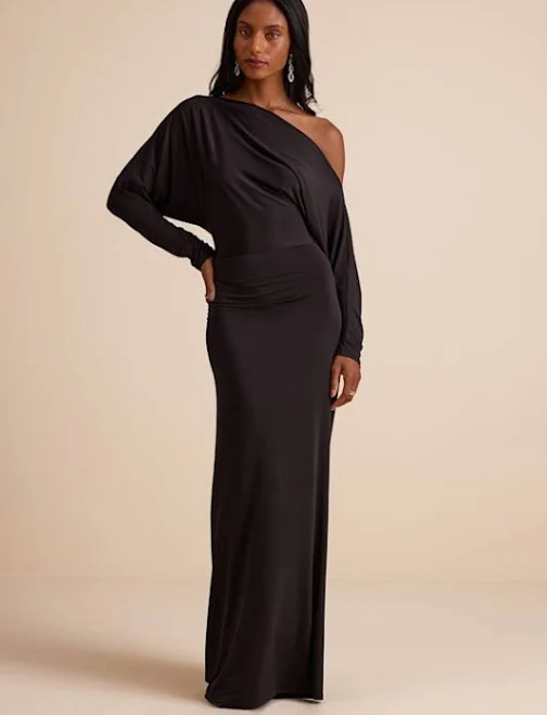 dress Lulus Asymmetrical Jersey Knit Maxi Dress Lulus $79