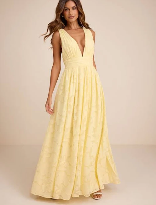 dress Lulus Floral Burnout Maxi Dress Lulus $99