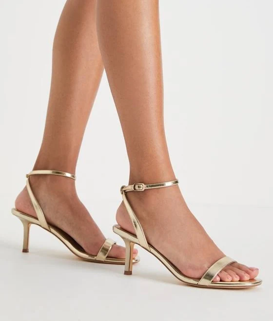 shoes Lulus Kitten Heel Ankle Strap Sandals Lulus $39
