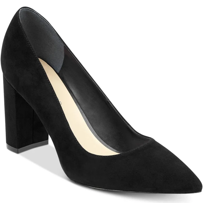 shoes Marc Fisher Women's Viviene High Block Heel Pumps Macy's $69.3
