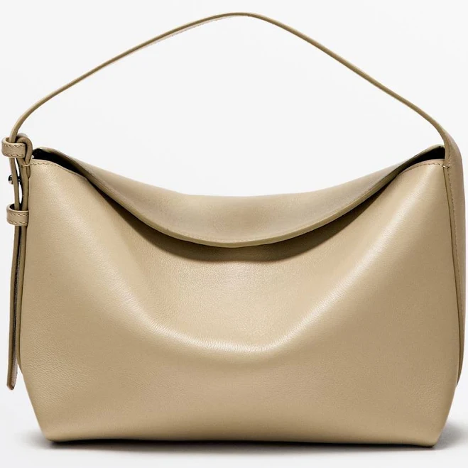 bag Massimo Dutti Women's Nappa Leather Shoulder Bag Massimo Dutti $320