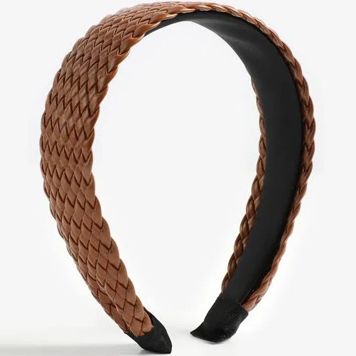accessory maurices Women's Faux Leather Braided Headband Maurices $9.09