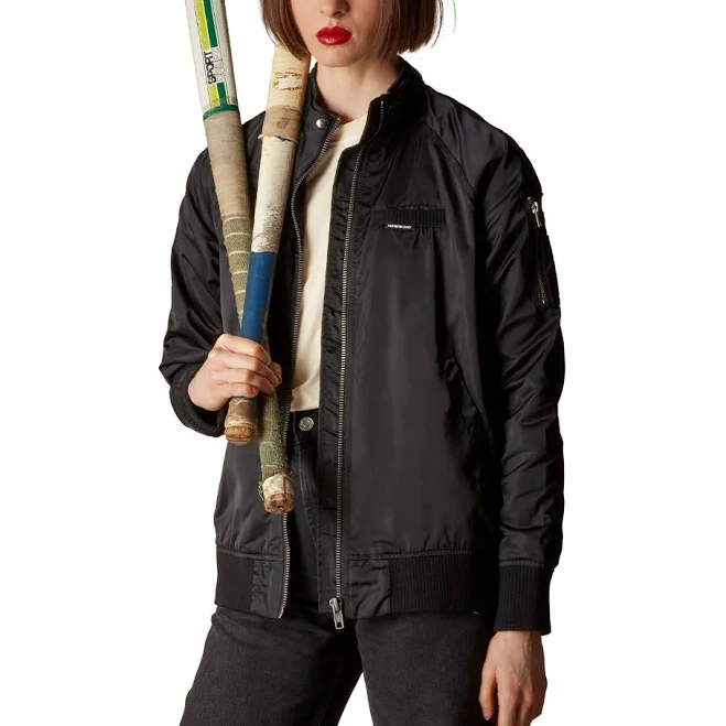 outerwear Members Only Women's Satin Boyfriend Jacket Macy's $98