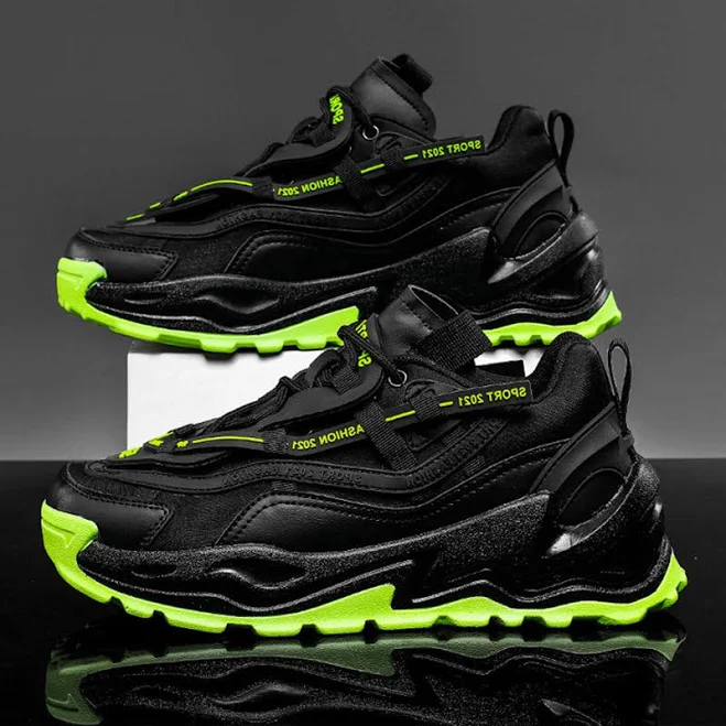 sneakers Men's Mesh Platform Sneakers Techwearofficial $89.99