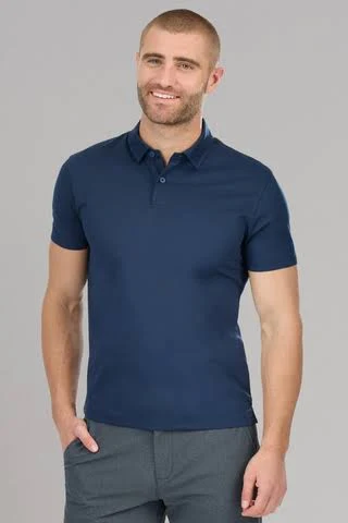 top Men's Slim Fit Pique Polo Shirt Twillory $67.2