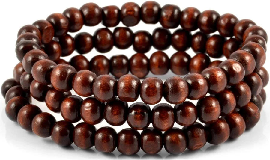 accessory Men's Wood Bead Bracelet Set Trendhim.com $14.9