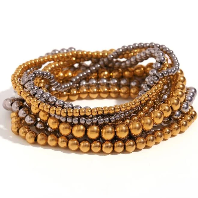 accessory Metal Beaded Stackable Bracelet Pineal Vision Jewelry $140