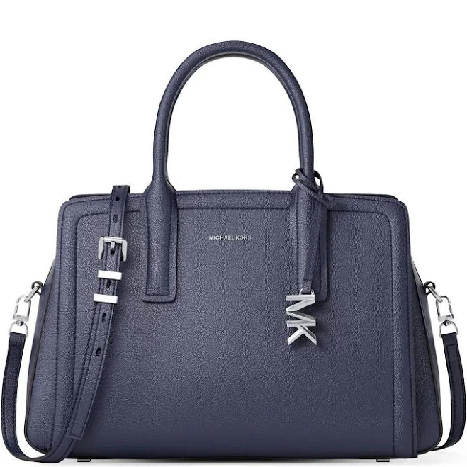 bag Michael Kors Laila Medium Leather Satchel Women's Dillard's $154.8