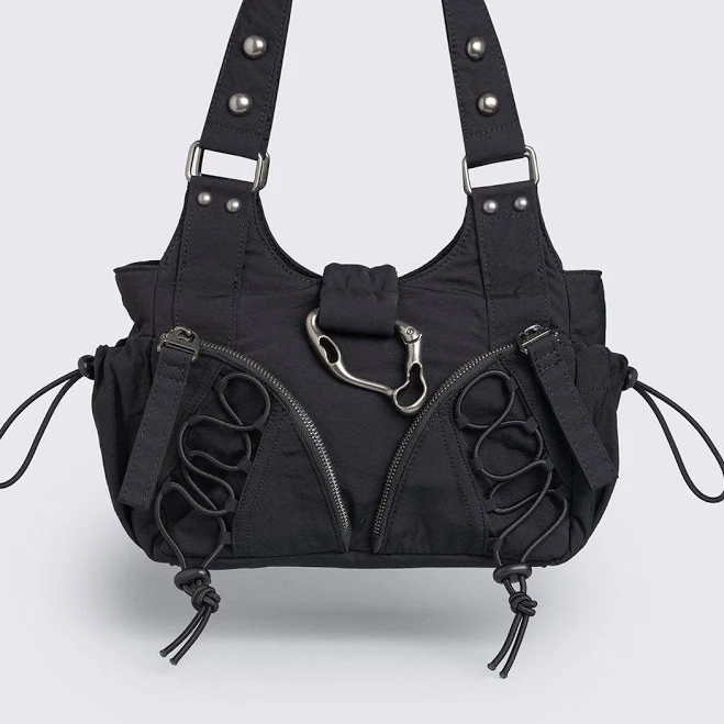 bag Minga London Nylon Multi Pocket Shoulder Bag Minga London US $96