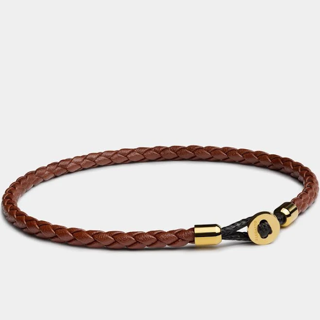 accessory Minimalist Full-Grain Leather Bracelet with Gold Clasp Etsy - ElegattoXXI $39.6