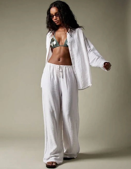 matching set Missguided Premium Linen Oversized Co-Ord Set missguided $35.32