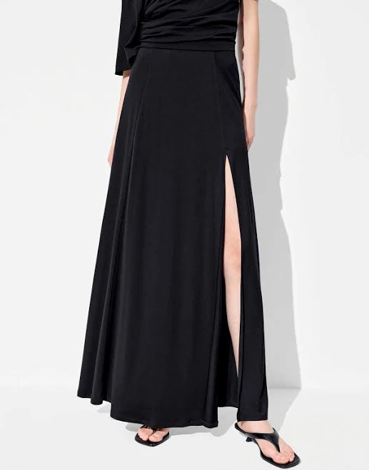 maxi skirt MO&Co. Women's A-Line Side Slit Maxi Skirt MO&Co. $149