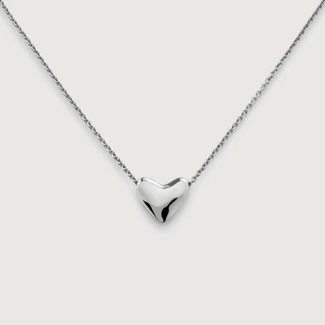 accessory Monica Vinader Women's Sterling Silver Heart Charm Necklace Monica Vinader $139