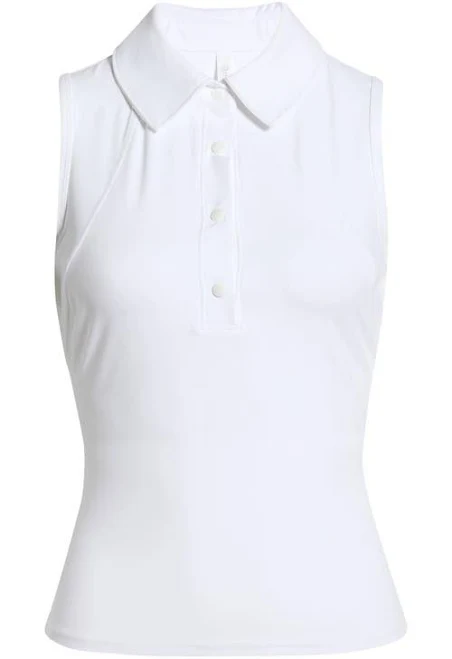 top MPG Women's Cloud Club Sleeveless Polo Top Nordstrom $78