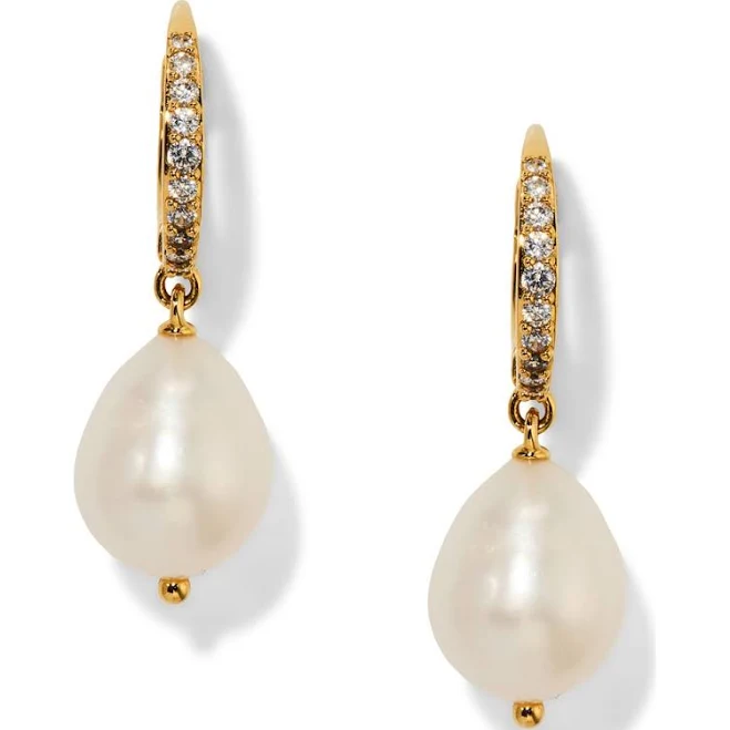 accessory Nadri Women's Madrid Freshwater Pearl Double Drop Earrings Nordstrom $55