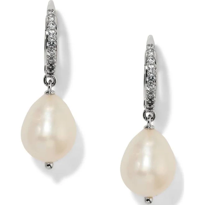 accessory Nadri Women's Madrid Freshwater Pearl Double Drop Earrings Nordstrom $55