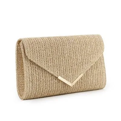 bag Narwey Raffia Rattan Straw Clutch Purse Target $55.99