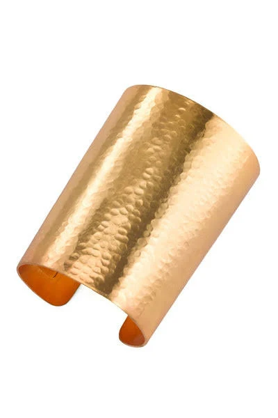 accessory Natori Women's Hammered Gold Cuff Bracelet Natori $450