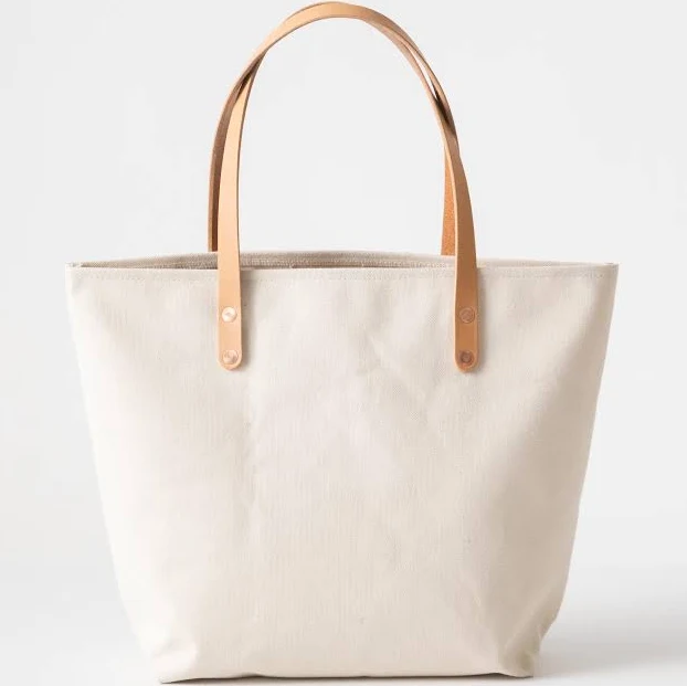 bag Natural Canvas Tote KMM & Co. $175