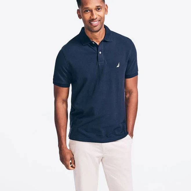 top Nautica Men's Classic Fit Deck Polo Nautica $19.99