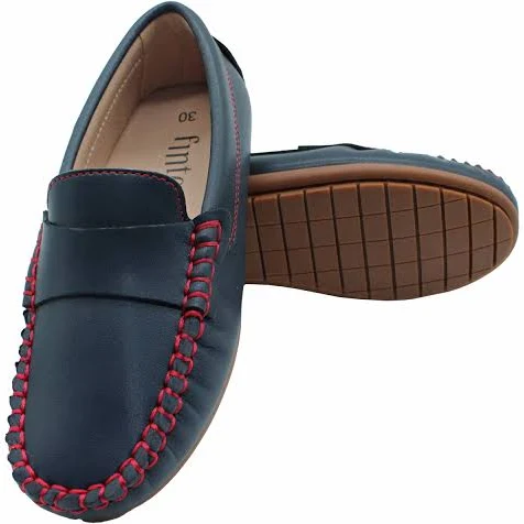 shoes Navy Leather 28 Fintoes $79