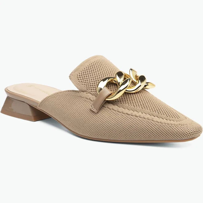 shoes Newbella Women's Mousse Fit Pointed Toe Flat Mules NewBella $69.9
