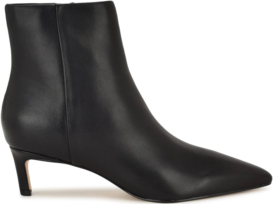 shoes Nine West Women's Brite Kitten Heel Leather Ankle Boots Nordstrom $95.4