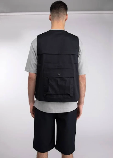 outerwear Oak + Fort Cotton-twill Cargo Vest Oak and Fort US $19.99