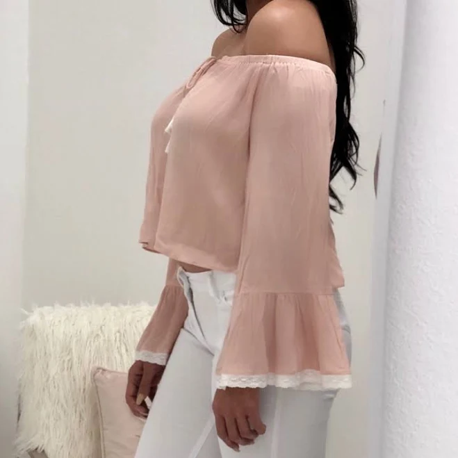 off-shoulder top Off-The-Shoulder Top Poshmark $10