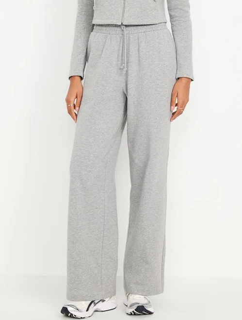 matching set Old Navy Women's High-Waisted Socomfy Wide-Leg Sweatpants Old Navy $22.19