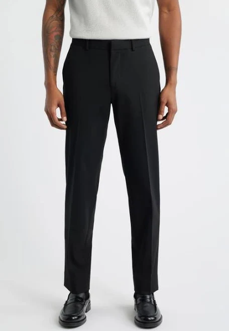 bottoms Open Edit Slim Fit Flat Front Stretch Suit Pants Nordstrom $69