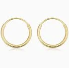 accessory Oradina Women's 14K Yellow Gold Easy Day Petite Hoops nordstrom.com $76.5