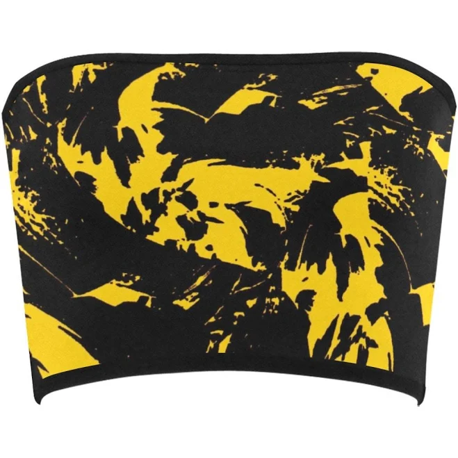 tube top Paint Splatter Bandeau Top Etsy - BigTexFunkadelic $14.99